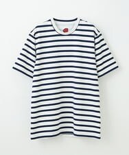 MKKGU14063 MK MICHEL KLEIN HOMME(MKミッシェルクランオム) 『レッドカップキャンペーン』ボーダーカットソー ホワイト(90)