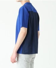 MKKGU15079 MK MICHEL KLEIN HOMME(MKミッシェルクランオム) ドッキングカットソー ブルー(55)