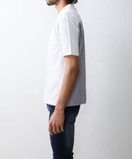 MKKGU15079 MK MICHEL KLEIN HOMME(MKミッシェルクランオム) ドッキングカットソー ホワイト(90)
