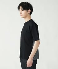 MKKGU15079 MK MICHEL KLEIN HOMME(MKミッシェルクランオム) ドッキングカットソー ブラック(94)