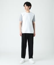MKKGU18069 MK MICHEL KLEIN HOMME(MKミッシェルクランオム) ドッキングカットソー ホワイト(90)