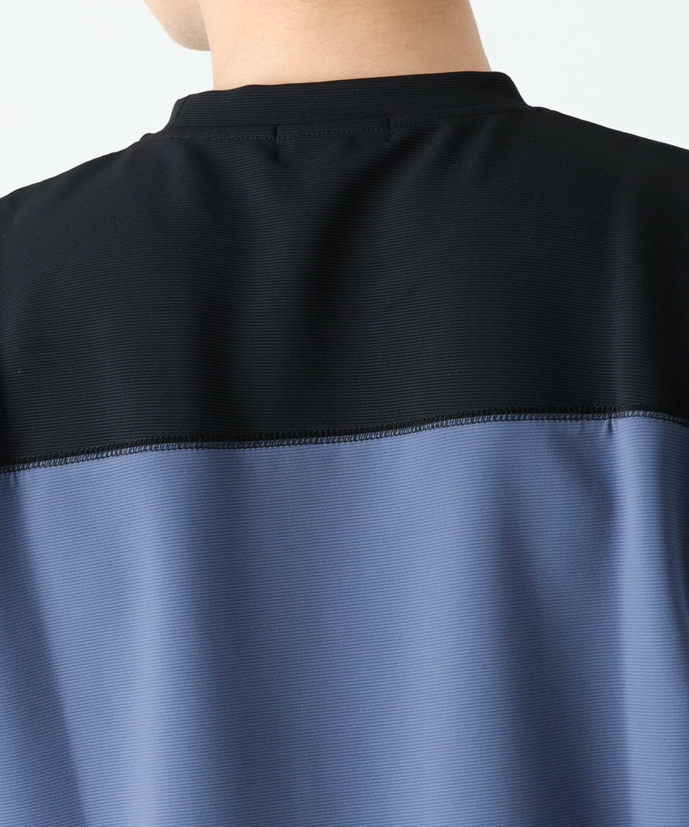 MKKGU18069 MK MICHEL KLEIN HOMME(MKミッシェルクランオム) ドッキングカットソー ブラック(94)