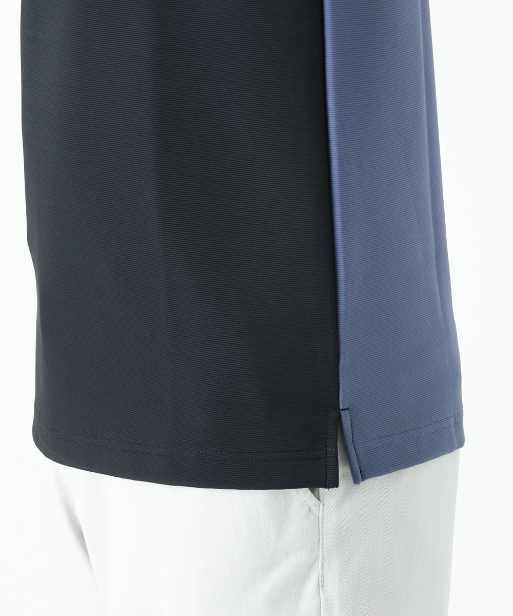 MKKGU18069 MK MICHEL KLEIN HOMME(MKミッシェルクランオム) ドッキングカットソー ブラック(94)
