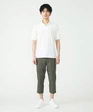 MKKGU19079 MK MICHEL KLEIN HOMME(MKミッシェルクランオム) ショールカラーカットソー ホワイト(90)