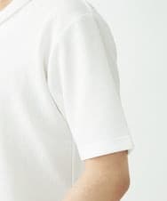 MKKGU19079 MK MICHEL KLEIN HOMME(MKミッシェルクランオム) ショールカラーカットソー ホワイト(90)