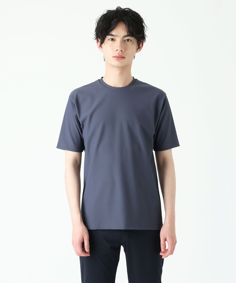 MKKGU20063 MK MICHEL KLEIN HOMME(MKミッシェルクランオム) 【WEB限定】クルーネックカットソー ネイビー(57)