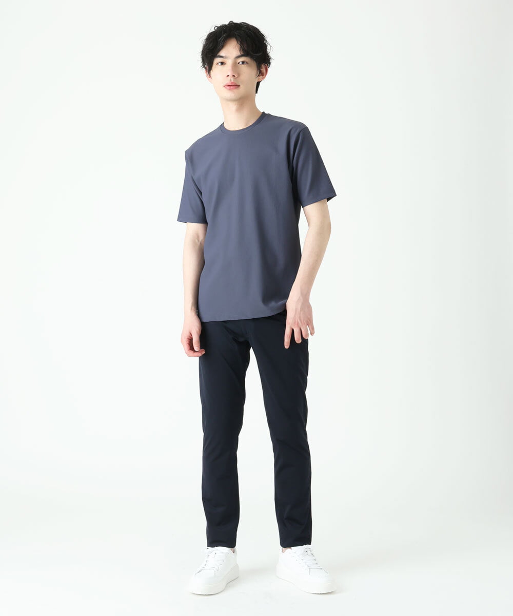 MKKGU20063 MK MICHEL KLEIN HOMME(MKミッシェルクランオム) 【WEB限定】クルーネックカットソー ネイビー(57)