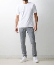 MKKGU20063 MK MICHEL KLEIN HOMME(MKミッシェルクランオム) 【WEB限定】クルーネックカットソー ホワイト(90)