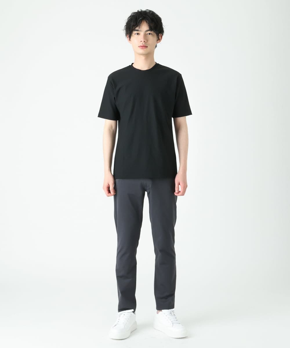 MKKGU20063 MK MICHEL KLEIN HOMME(MKミッシェルクランオム) 【WEB限定】クルーネックカットソー ブラック(94)