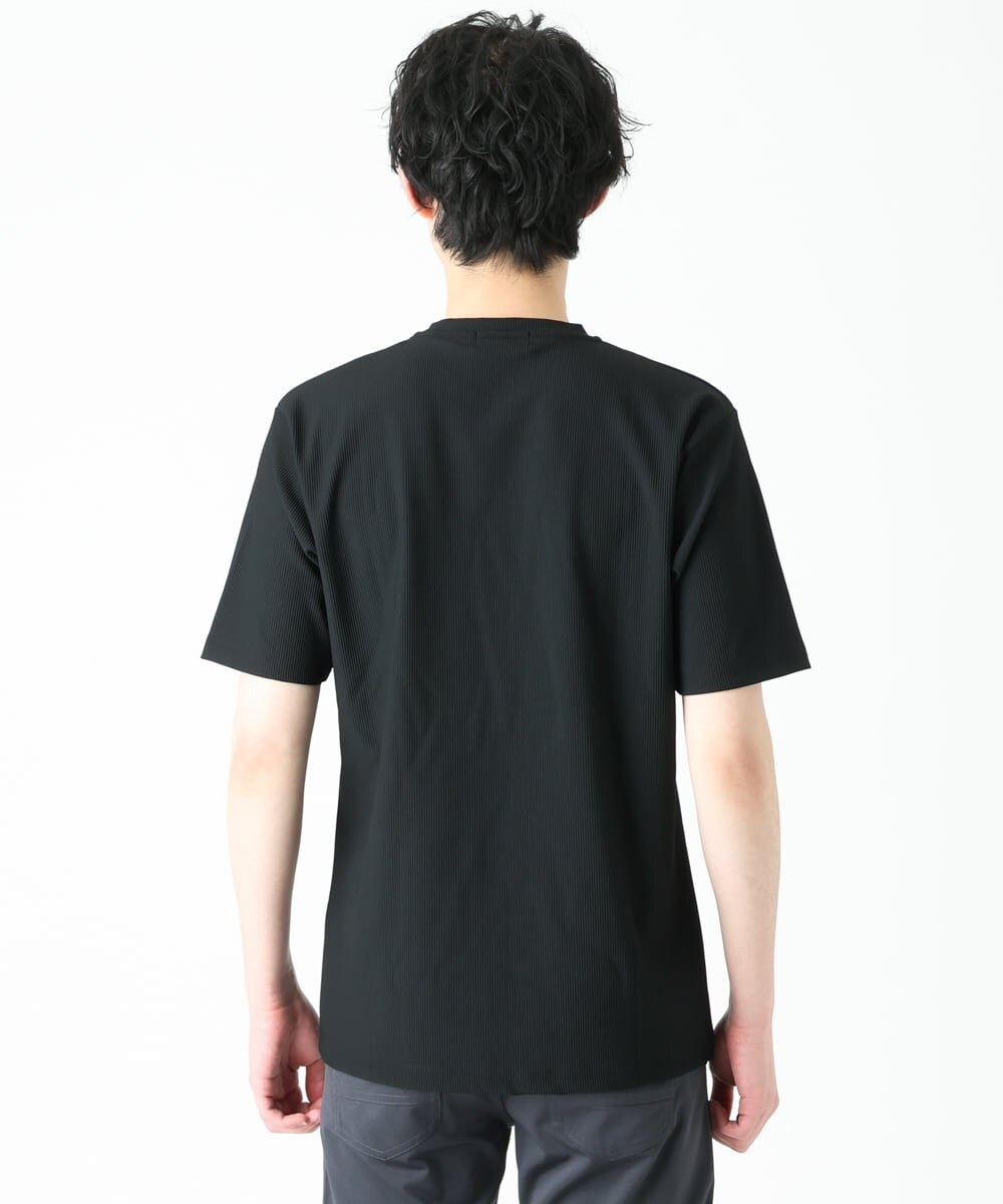 MKKGU20063 MK MICHEL KLEIN HOMME(MKミッシェルクランオム) 【WEB限定】クルーネックカットソー ブラック(94)