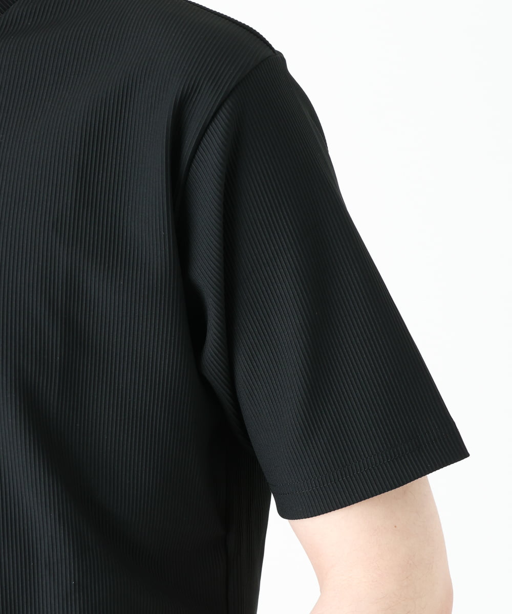 MKKGU20063 MK MICHEL KLEIN HOMME(MKミッシェルクランオム) 【WEB限定】クルーネックカットソー ブラック(94)