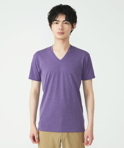 MKKGU21059 MK MICHEL KLEIN HOMME テレコカットソー