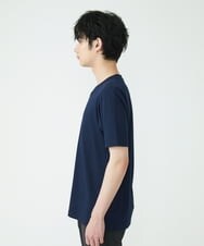 MKKGU22069 MK MICHEL KLEIN HOMME(MKミッシェルクランオム) ハーフジップカットソー ネイビー(57)