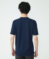 MKKGU22069 MK MICHEL KLEIN HOMME(MKミッシェルクランオム) ハーフジップカットソー ネイビー(57)