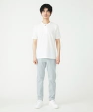 MKKGU22069 MK MICHEL KLEIN HOMME(MKミッシェルクランオム) ハーフジップカットソー ホワイト(90)