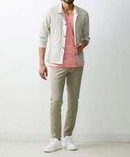 MKKGU24036 MK MICHEL KLEIN HOMME(MKミッシェルクランオム) メランジカットソー オレンジ(15)