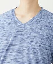 MKKGU24036 MK MICHEL KLEIN HOMME(MKミッシェルクランオム) メランジカットソー ブルー(55)