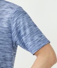 MKKGU24036 MK MICHEL KLEIN HOMME(MKミッシェルクランオム) メランジカットソー ブルー(55)