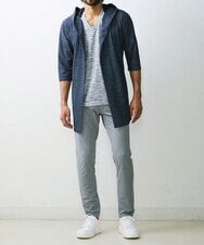 MKKGU24036 MK MICHEL KLEIN HOMME(MKミッシェルクランオム) 【WEB限定】メランジカットソー グレー(92)