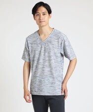 MKKGU24036 MK MICHEL KLEIN HOMME(MKミッシェルクランオム) 【WEB限定】メランジカットソー グレー(92)