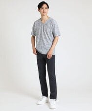 MKKGU24036 MK MICHEL KLEIN HOMME(MKミッシェルクランオム) 【WEB限定】メランジカットソー グレー(92)