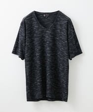 MKKGU24036 MK MICHEL KLEIN HOMME(MKミッシェルクランオム) 【WEB限定】メランジカットソー ブラック(94)