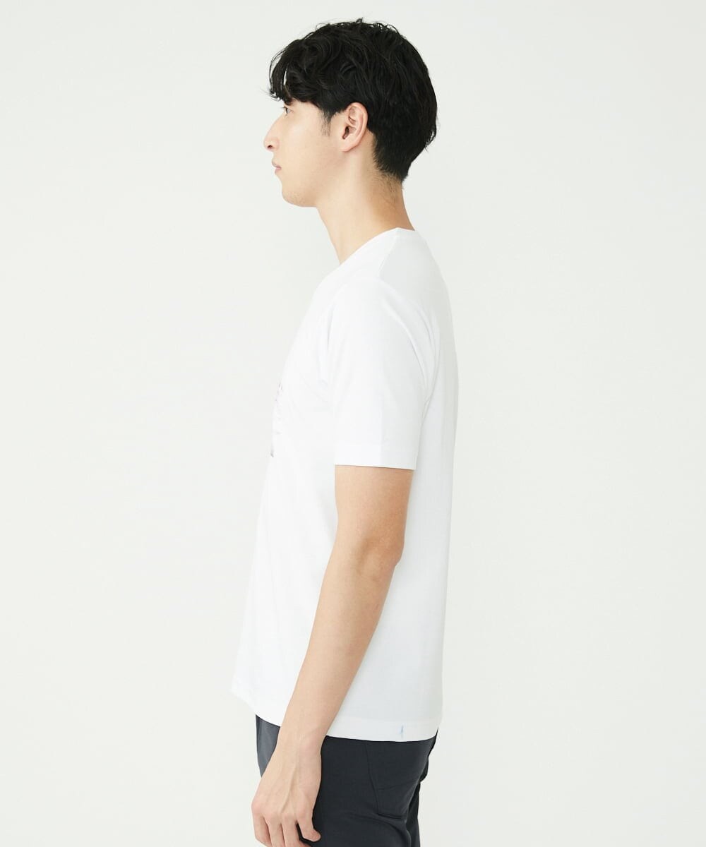 MKKGU28059 MK MICHEL KLEIN HOMME(MKミッシェルクランオム) プリントカットソー ピンク(03)