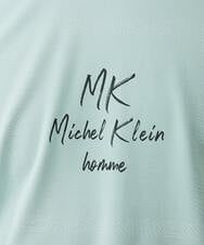 MKKGU29059 MK MICHEL KLEIN HOMME(MKミッシェルクランオム) ロゴプリントTシャツ グリーン(30)