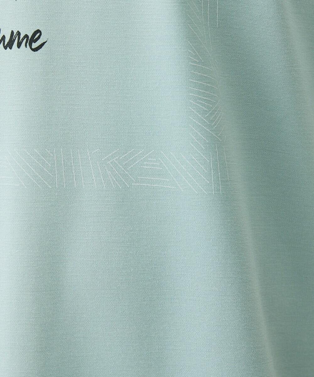MKKGU29059 MK MICHEL KLEIN HOMME(MKミッシェルクランオム) ロゴプリントTシャツ グリーン(30)