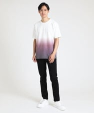MKKGU30059 MK MICHEL KLEIN HOMME(MKミッシェルクランオム) グラデーションカットソー ピンク(03)