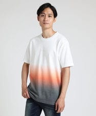 MKKGU30059 MK MICHEL KLEIN HOMME(MKミッシェルクランオム) グラデーションカットソー オレンジ(15)