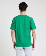 MKKGU31059 MK MICHEL KLEIN HOMME(MKミッシェルクランオム) ブランドロゴカットソー / シルキーテンジク グリーン(35)
