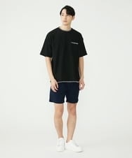 MKKGU79079 MK MICHEL KLEIN HOMME(MKミッシェルクランオム) ブランケットカットソー ブラック(94)