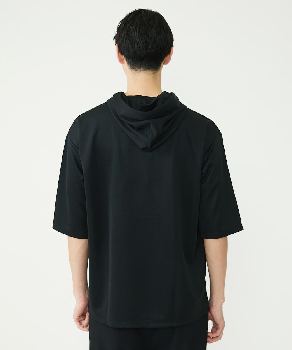MKKGU86085 MK MICHEL KLEIN HOMME(MKミッシェルクランオム) ブロックパーカー / アイスポンチ ブラック(94)