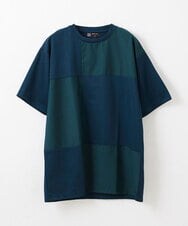 MKKGU87059 MK MICHEL KLEIN HOMME(MKミッシェルクランオム) アイスポンチカットソー グリーン(35)