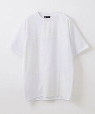MKKGU87059 MK MICHEL KLEIN HOMME(MKミッシェルクランオム) アイスポンチカットソー ホワイト(90)