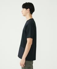 MKKGU87059 MK MICHEL KLEIN HOMME(MKミッシェルクランオム) アイスポンチカットソー ブラック(94)