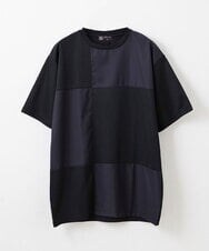 MKKGU87059 MK MICHEL KLEIN HOMME(MKミッシェルクランオム) アイスポンチカットソー ブラック(94)