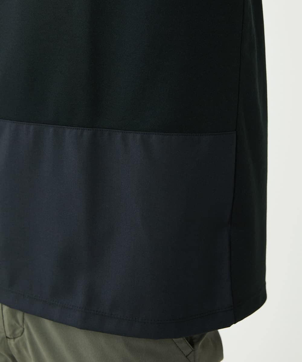 MKKGU87059 MK MICHEL KLEIN HOMME(MKミッシェルクランオム) アイスポンチカットソー ブラック(94)
