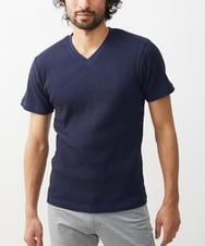 MKKGV54069 MK MICHEL KLEIN HOMME(MKミッシェルクランオム) 【全4サイズ展開】ストライプカットソー ネイビー