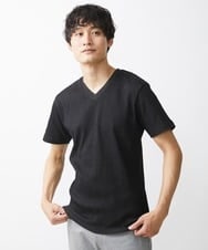 MKKGV54069 MK MICHEL KLEIN HOMME(MKミッシェルクランオム) 【全4サイズ展開】ストライプカットソー ブラック