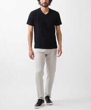 MKKGV59079 MK MICHEL KLEIN HOMME(MKミッシェルクランオム) グレンチェックリンクスカットソー ブラック