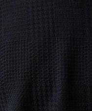 MKKGV59079 MK MICHEL KLEIN HOMME(MKミッシェルクランオム) グレンチェックリンクスカットソー ブラック