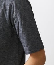 MKKGV60120 MK MICHEL KLEIN HOMME(MKミッシェルクランオム) 【日本製生地】ポロシャツ/ ビンテージフォギーカノコ  ダークグレー