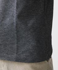 MKKGV60120 MK MICHEL KLEIN HOMME(MKミッシェルクランオム) 【日本製生地】ポロシャツ/ ビンテージフォギーカノコ  ダークグレー
