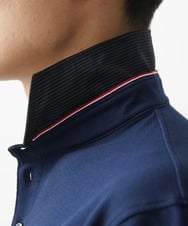 MKKGV62095 MK MICHEL KLEIN HOMME(MKミッシェルクランオム) 【大きいサイズあり】ポロシャツ/TCメランジ ネイビー