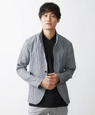 MKKGX18079 MK MICHEL KLEIN HOMME(MKミッシェルクランオム) ショールカラーカットソー ブラック