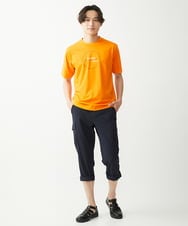 MKKGX34063 MK MICHEL KLEIN HOMME(MKミッシェルクランオム) 【WFP】FOOD / PROGRAMプリントカットソー オレンジ