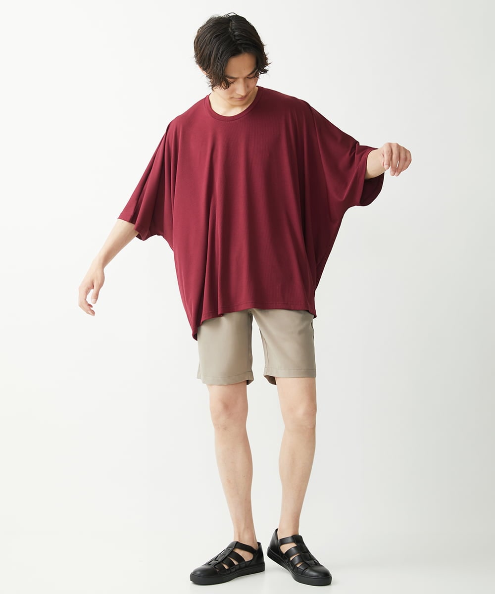 MKKGX36089 MK MICHEL KLEIN HOMME(MKミッシェルクランオム) ボックス変形テレコ パープル