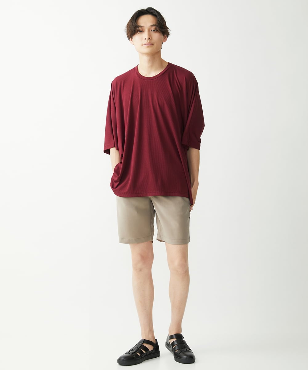 MKKGX36089 MK MICHEL KLEIN HOMME(MKミッシェルクランオム) ボックス変形テレコ パープル